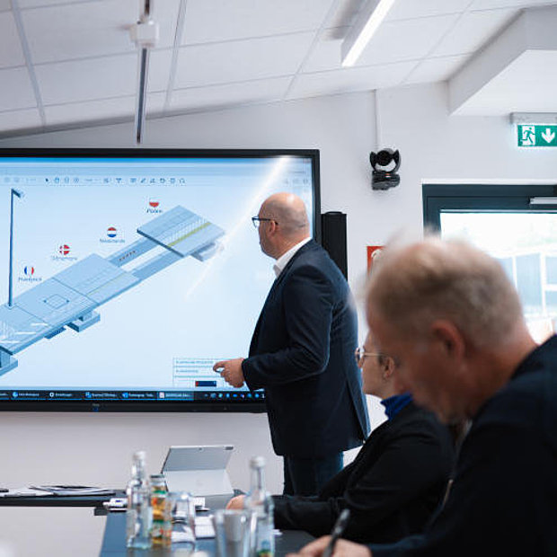 Meeting im Veranstaltungsraum