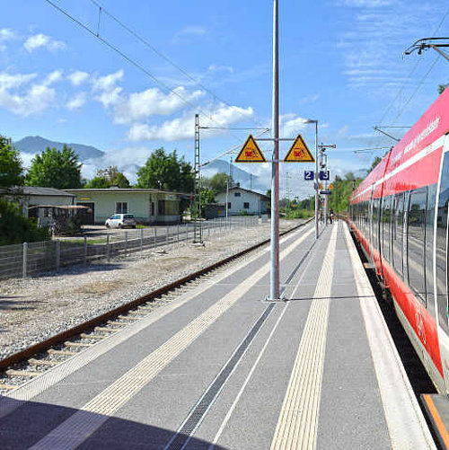 modula-Bahnsteig in Bichel