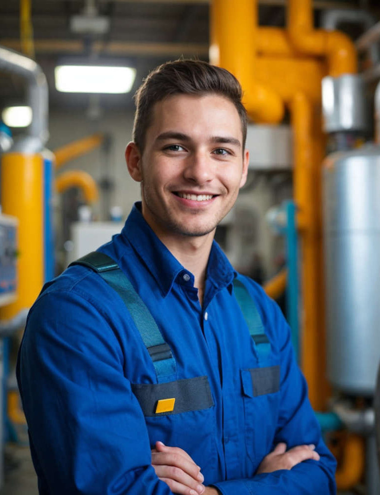 Auszubildender zum Anlagenmechaniker bei HERING